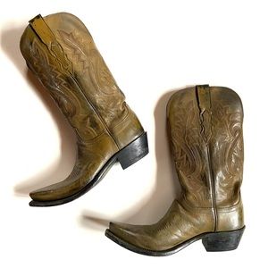 Lucchese Antique Gold to e boots size 8